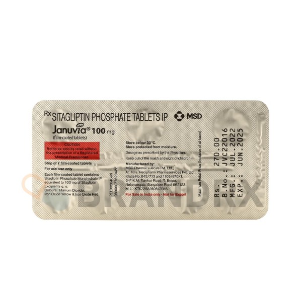 Januvia 100 mg MSD