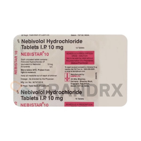 Nebistar 10 mg Lupin