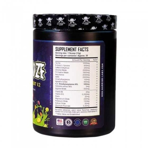 WARRIOR LABS KAMIKADZE EXTREME PUMP 400 g Warrior Labs